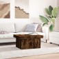 vidaXL Couchtisch Räuchereiche 80x55x40 cm Holzwerkstoff vidaXL Couchtisch Räuchereiche 80x55x40 cm Holzwerkstoff
