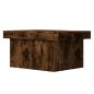 vidaXL Couchtisch Räuchereiche 80x55x40 cm Holzwerkstoff vidaXL Couchtisch Räuchereiche 80x55x40 cm Holzwerkstoff