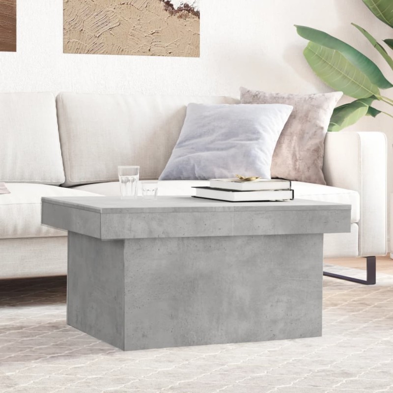 vidaXL Couchtisch Betongrau 100x55x40 cm Holzwerkstoff vidaXL Couchtisch Betongrau 100x55x40 cm Holzwerkstoff