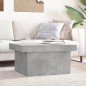 vidaXL Couchtisch Betongrau 100x55x40 cm Holzwerkstoff vidaXL Couchtisch Betongrau 100x55x40 cm Holzwerkstoff