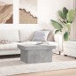 vidaXL Couchtisch Betongrau 100x55x40 cm Holzwerkstoff vidaXL Couchtisch Betongrau 100x55x40 cm Holzwerkstoff