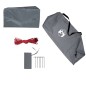 vidaXL Tarp Grau und Orange 400x294 cm Wasserdicht vidaXL Tarp Grau und Orange 400x294 cm Wasserdicht