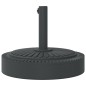 vidaXL Sonnenschirmständer für Ø38/48 mm Mast 25 kg Rund vidaXL Sonnenschirmständer für Ø38/48 mm Mast 25 kg Rund
