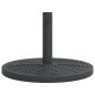 vidaXL Sonnenschirmständer für Ø38/48 mm Mast 12 kg Rund vidaXL Sonnenschirmständer für Ø38/48 mm Mast 12 kg Rund