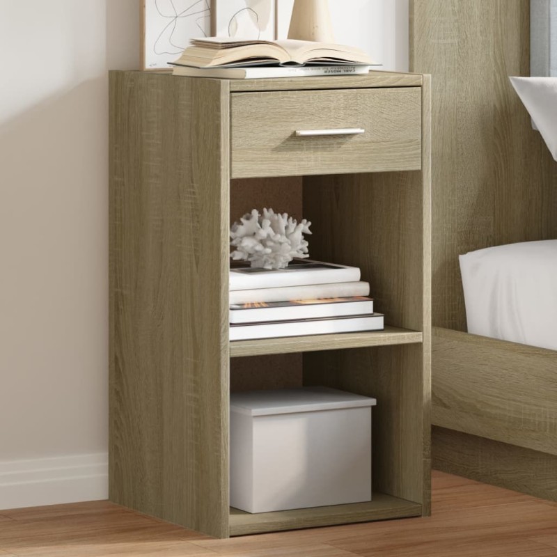 vidaXL Nachttische 2 Stk. Sonoma-Eiche 35x34x65 cm Holzwerkstoff vidaXL Nachttische 2 Stk. Sonoma-Eiche 35x34x65 cm Holzwerkstoff