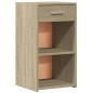 vidaXL Nachttische 2 Stk. Sonoma-Eiche 35x34x65 cm Holzwerkstoff vidaXL Nachttische 2 Stk. Sonoma-Eiche 35x34x65 cm Holzwerkstoff