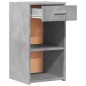 vidaXL Nachttische 2 Stk. Betongrau 35x34x65 cm Holzwerkstoff vidaXL Nachttische 2 Stk. Betongrau 35x34x65 cm Holzwerkstoff