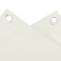 vidaXL Balkon-Sichtschutz Weiß 500x75 cm PVC vidaXL Balkon-Sichtschutz Weiß 500x75 cm PVC