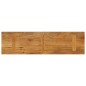 vidaXL Tischplatte 100x20x2,5 cm Rechteckig Massivholz Mango vidaXL Tischplatte 100x20x2,5 cm Rechteckig Massivholz Mango