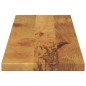 vidaXL Tischplatte 100x40x2,5 cm Rechteckig Massivholz Mango vidaXL Tischplatte 100x40x2,5 cm Rechteckig Massivholz Mango