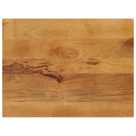 vidaXL Tischplatte 80x50x2,5 cm Rechteckig Massivholz Mango