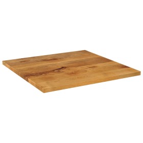 vidaXL Tischplatte 80x80x2,5 cm Quadratisch Massivholz Mango