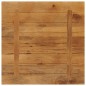 vidaXL Tischplatte 80x80x2,5 cm Quadratisch Massivholz Mango vidaXL Tischplatte 80x80x2,5 cm Quadratisch Massivholz Mango