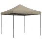 vidaXL Partyzelt Faltbar Pop-Up Taupe 292x292x315 cm vidaXL Partyzelt Faltbar Pop-Up Taupe 292x292x315 cm