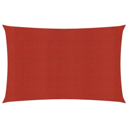 vidaXL Sonnensegel 160 g/m² Rot 5x6 m HDPE