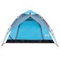 vidaXL Kuppel-Campingzelt 4 Personen Blau Quick Release vidaXL Kuppel-Campingzelt 4 Personen Blau Quick Release