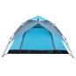 vidaXL Kuppel-Campingzelt 4 Personen Blau Quick Release vidaXL Kuppel-Campingzelt 4 Personen Blau Quick Release