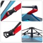 vidaXL Kuppel-Campingzelt 4 Personen Blau Quick Release vidaXL Kuppel-Campingzelt 4 Personen Blau Quick Release