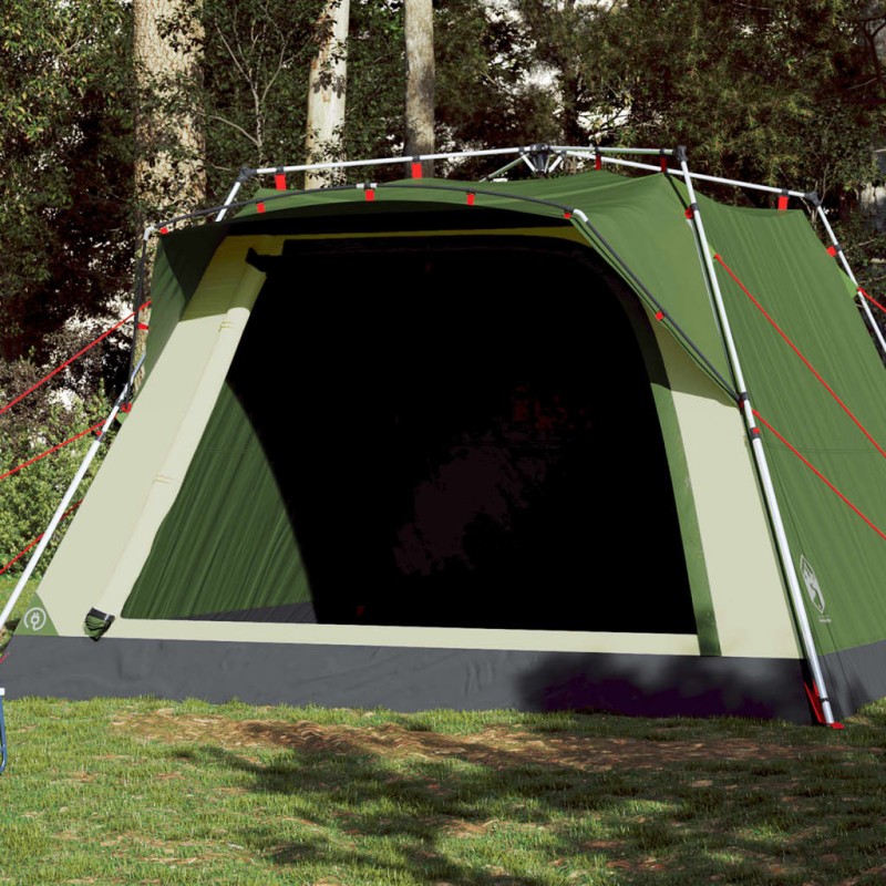 vidaXL Campingzelt 4 Personen Grün Quick Release vidaXL Campingzelt 4 Personen Grün Quick Release