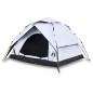 vidaXL Kuppel-Campingzelt 3 Personen Weiß Verdunkelt Quick Release vidaXL Kuppel-Campingzelt 3 Personen Weiß Verdunkelt Quick Release