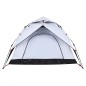 vidaXL Kuppel-Campingzelt 3 Personen Weiß Verdunkelt Quick Release vidaXL Kuppel-Campingzelt 3 Personen Weiß Verdunkelt Quick Release