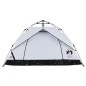vidaXL Kuppel-Campingzelt 3 Personen Weiß Verdunkelt Quick Release vidaXL Kuppel-Campingzelt 3 Personen Weiß Verdunkelt Quick Release