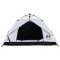 vidaXL Kuppel-Campingzelt 3 Personen Weiß Verdunkelt Quick Release vidaXL Kuppel-Campingzelt 3 Personen Weiß Verdunkelt Quick Release