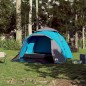 vidaXL Kuppel-Campingzelt 3 Personen Blau Quick Release vidaXL Kuppel-Campingzelt 3 Personen Blau Quick Release