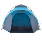 vidaXL Kuppel-Campingzelt 3 Personen Blau Quick Release vidaXL Kuppel-Campingzelt 3 Personen Blau Quick Release