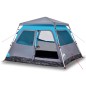 vidaXL Kuppel-Campingzelt 4 Personen Blau Quick Release vidaXL Kuppel-Campingzelt 4 Personen Blau Quick Release