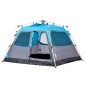 vidaXL Kuppel-Campingzelt 4 Personen Blau Quick Release vidaXL Kuppel-Campingzelt 4 Personen Blau Quick Release