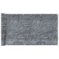 vidaXL Balkon-Sichtschutz Steinoptik Grau 800x75 cm PVC vidaXL Balkon-Sichtschutz Steinoptik Grau 800x75 cm PVC