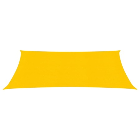 vidaXL Sonnensegel 160 g/m² Rechteckig Gelb 4x7 m HDPE