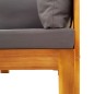 vidaXL 5-tlg. Garten-Sofagarnitur mit Kissen Massivholz Akazie vidaXL 5-tlg. Garten-Sofagarnitur mit Kissen Massivholz Akazie