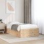 vidaXL Massivholzbett ohne Matratze 75x190 cm Kiefernholz vidaXL Massivholzbett ohne Matratze 75x190 cm Kiefernholz