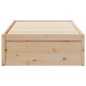 vidaXL Massivholzbett ohne Matratze 75x190 cm Kiefernholz vidaXL Massivholzbett ohne Matratze 75x190 cm Kiefernholz
