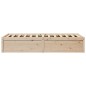 vidaXL Massivholzbett ohne Matratze 75x190 cm Kiefernholz vidaXL Massivholzbett ohne Matratze 75x190 cm Kiefernholz