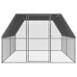 vidaXL Hühnerkäfig 3x4x2 m Verzinkter Stahl vidaXL Hühnerkäfig 3x4x2 m Verzinkter Stahl