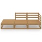vidaXL 3-tlg. Garten-Lounge-Set Honigbraun Massivholz Kiefer vidaXL 3-tlg. Garten-Lounge-Set Honigbraun Massivholz Kiefer