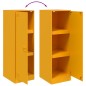 vidaXL Sideboard Senfgelb 34,5x39x107 cm Stahl vidaXL Sideboard Senfgelb 34,5x39x107 cm Stahl