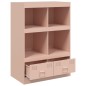 vidaXL Highboard Rosa 67x39x95 cm Stahl
