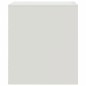 vidaXL Nachttisch Weiß 34,5x39x44 cm Stahl vidaXL Nachttisch Weiß 34,5x39x44 cm Stahl