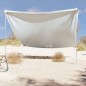 vidaXL Strand-Schattenzelt mit Sandsäcken Grau 304x300 cm vidaXL Strand-Schattenzelt mit Sandsäcken Grau 304x300 cm