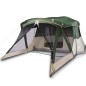 vidaXL Campingzelt mit Vorzelt 4 Personen Grün Wasserdicht vidaXL Campingzelt mit Vorzelt 4 Personen Grün Wasserdicht