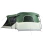 vidaXL Campingzelt mit Vorzelt 4 Personen Grün Wasserdicht vidaXL Campingzelt mit Vorzelt 4 Personen Grün Wasserdicht