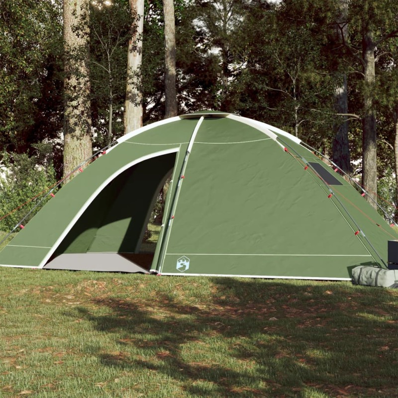 vidaXL Campingzelt 8 Personen Grün Wasserdicht vidaXL Campingzelt 8 Personen Grün Wasserdicht