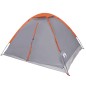 vidaXL Kuppel-Campingzelt 2 Personen Grau und Orange Wasserdicht vidaXL Kuppel-Campingzelt 2 Personen Grau und Orange Wasserdicht