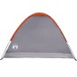 vidaXL Kuppel-Campingzelt 2 Personen Grau und Orange Wasserdicht vidaXL Kuppel-Campingzelt 2 Personen Grau und Orange Wasserdicht