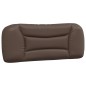 vidaXL Bett mit Matratze Braun 100x200 cm Kunstleder vidaXL Bett mit Matratze Braun 100x200 cm Kunstleder