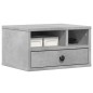 vidaXL Druckerständer Betongrau 40x32x22,5 cm Holzwerkstoff vidaXL Druckerständer Betongrau 40x32x22,5 cm Holzwerkstoff